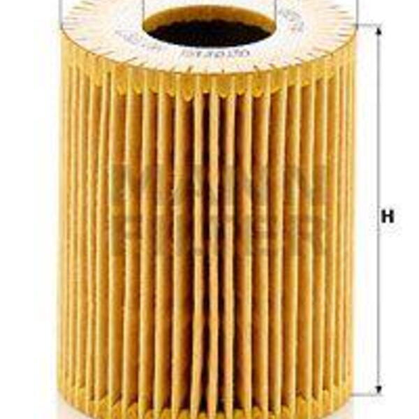 Olejový filtr MANN-FILTER HU 7017 z