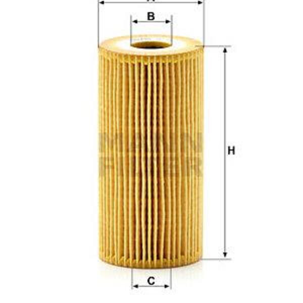 Olejový filtr MANN-FILTER HU 7027 z