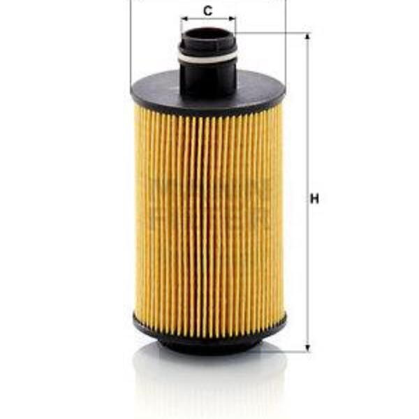Olejový filtr MANN-FILTER HU 7030 z