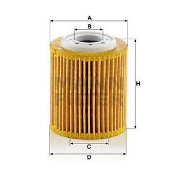 Olejový filtr MANN-FILTER HU 7032 z