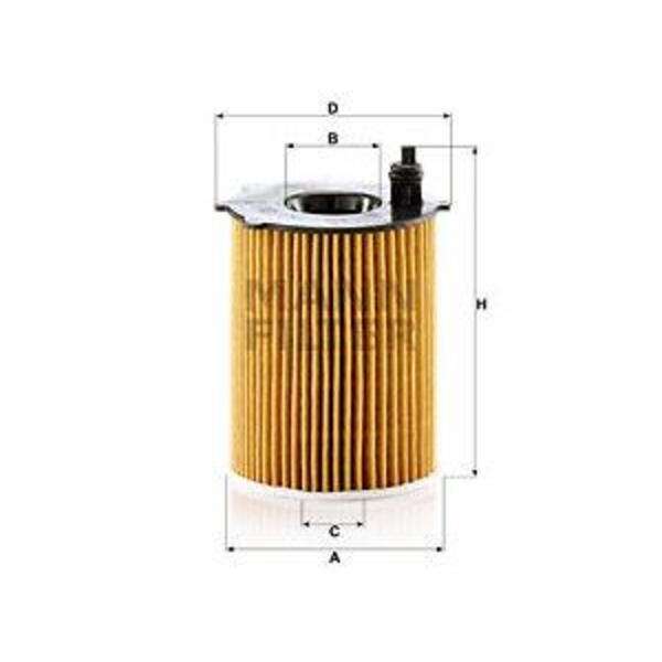 Olejový filtr MANN-FILTER HU 7033 z