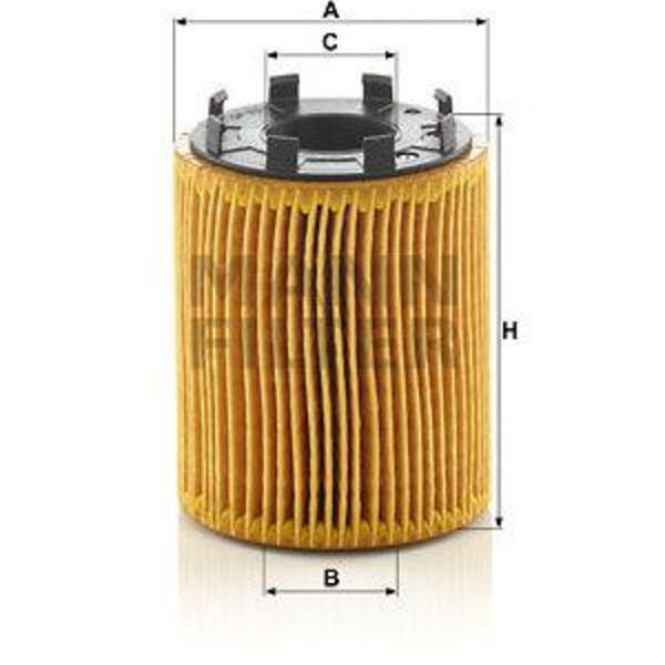 Olejový filtr MANN-FILTER HU 7041 z