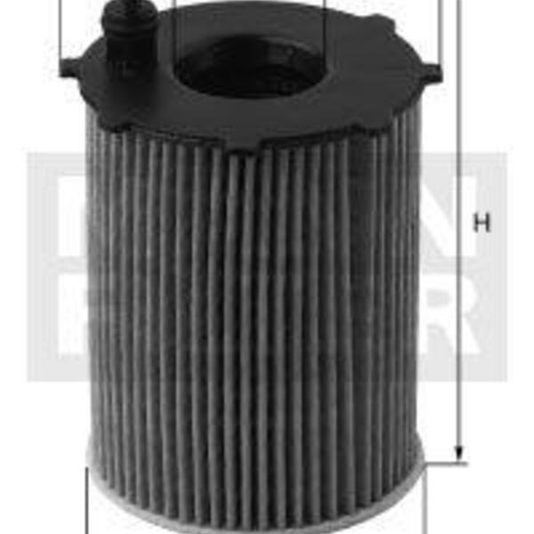 Olejový filtr MANN-FILTER HU 7046 z