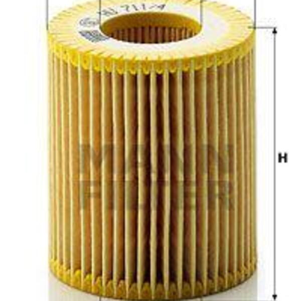 Olejový filtr MANN-FILTER HU 711/4 x