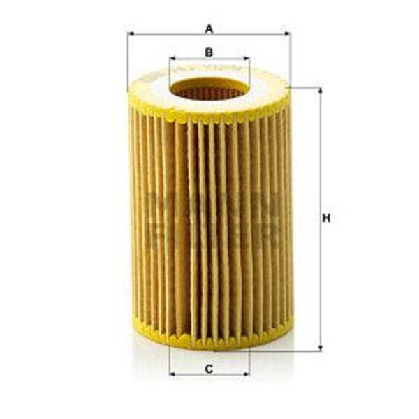 Olejový filtr MANN-FILTER HU 712/9 x