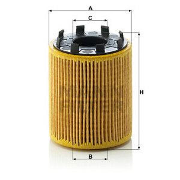 Olejový filtr MANN-FILTER HU 713/1 x