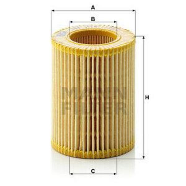 Olejový filtr MANN-FILTER HU 714 x