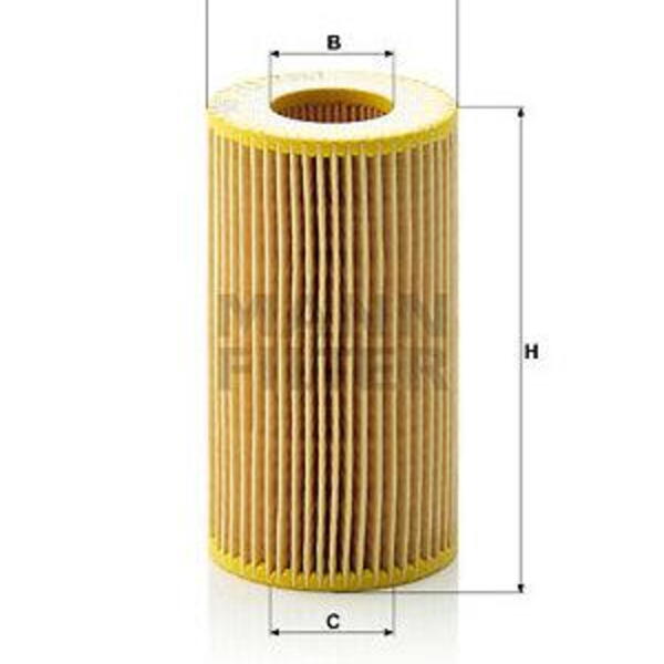 Olejový filtr MANN-FILTER HU 718/1 k
