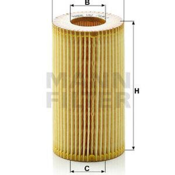 Olejový filtr MANN-FILTER HU 718/1 y