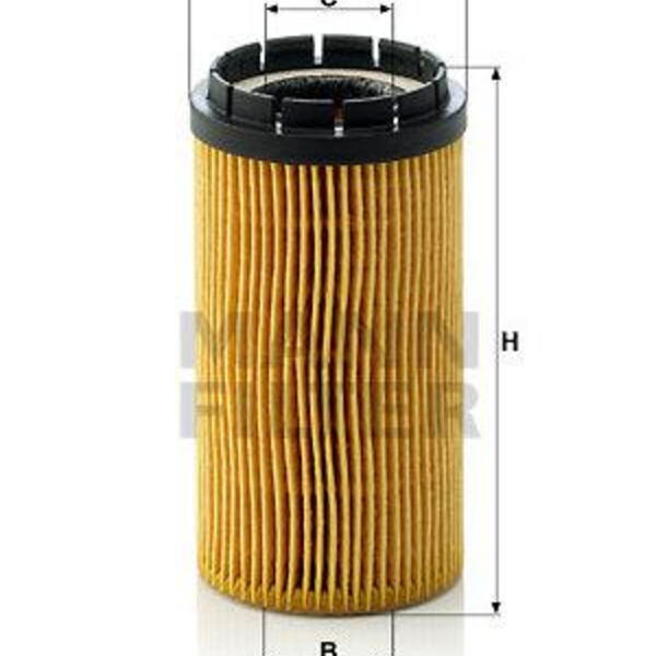 Olejový filtr MANN-FILTER HU 718 x