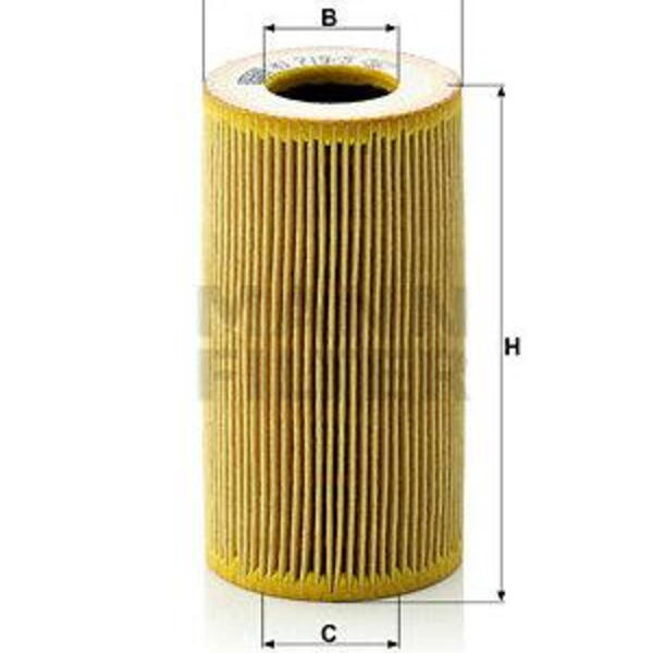Olejový filtr MANN-FILTER HU 719/5 x