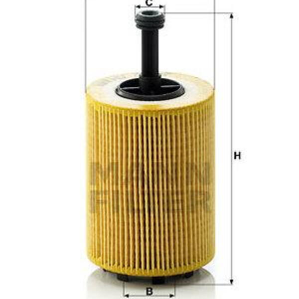 Olejový filtr MANN-FILTER HU 719/7 x
