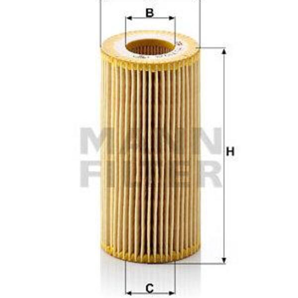 Olejový filtr MANN-FILTER HU 719/8 y