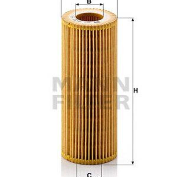 Olejový filtr MANN-FILTER HU 722 y