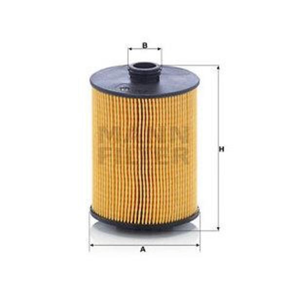 Olejový filtr MANN-FILTER HU 8009 z