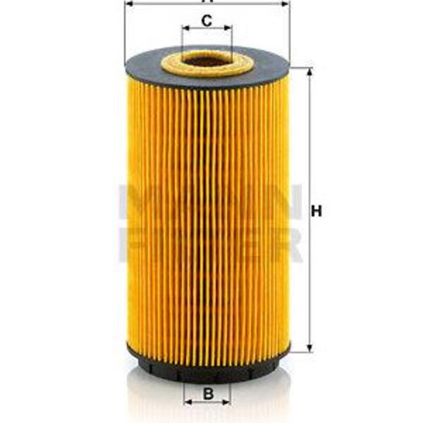 Olejový filtr MANN-FILTER HU 8010 z