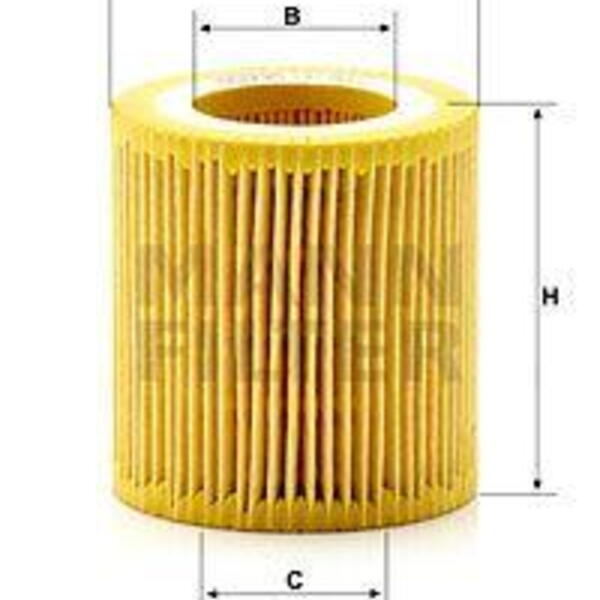 Olejový filtr MANN-FILTER HU 8011 z