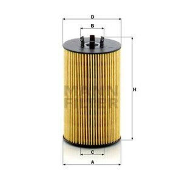 Olejový filtr MANN-FILTER HU 8012 z
