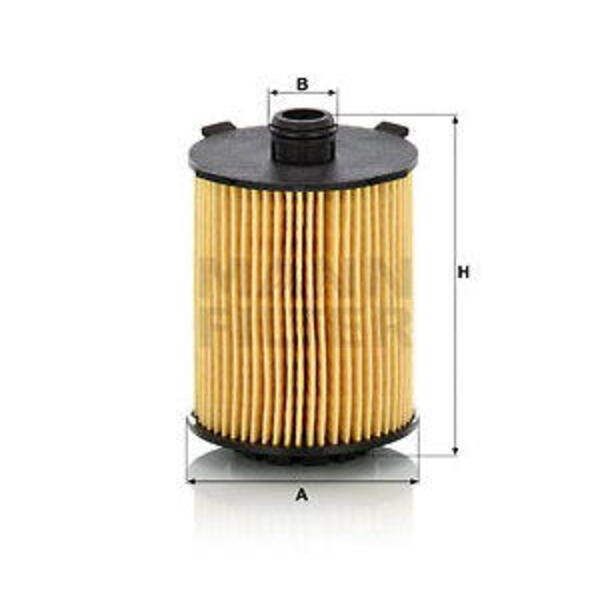 Olejový filtr MANN-FILTER HU 8014 z