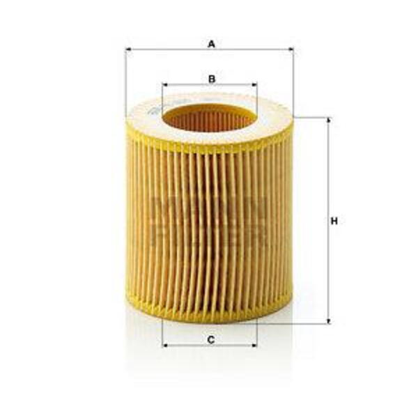 Olejový filtr MANN-FILTER HU 816 x