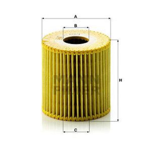 Olejový filtr MANN-FILTER HU 819/1 x