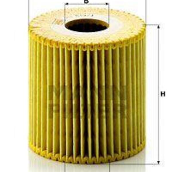 Olejový filtr MANN-FILTER HU 819/1 x
