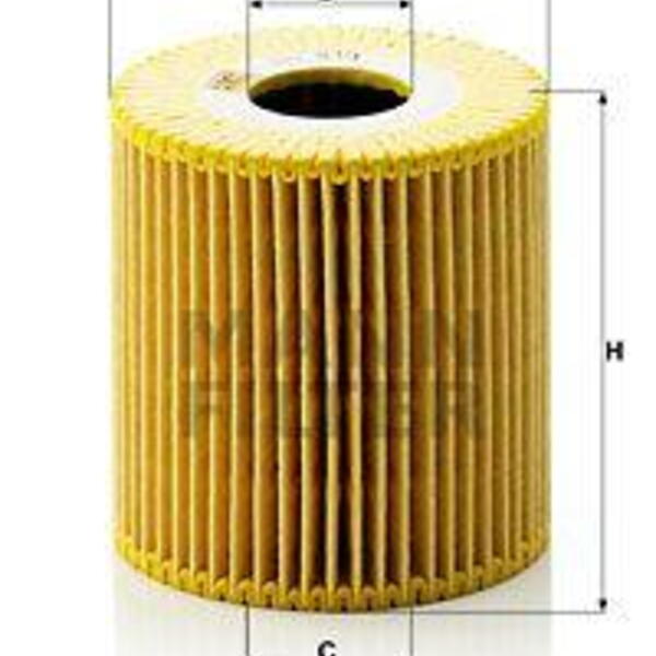 Olejový filtr MANN-FILTER HU 819 x