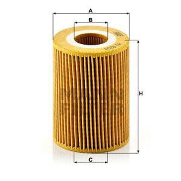 Olejový filtr MANN-FILTER HU 820/1 y