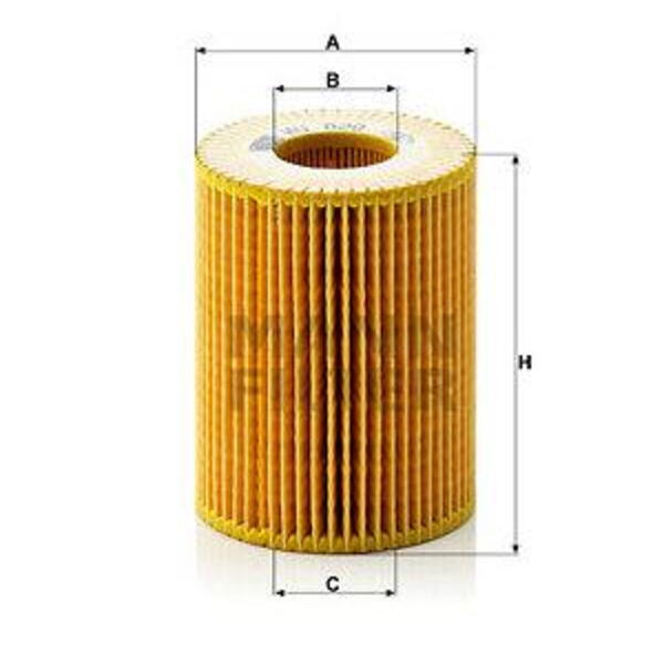 Olejový filtr MANN-FILTER HU 820 x