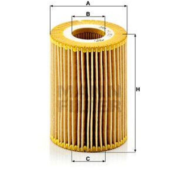Olejový filtr MANN-FILTER HU 821 x