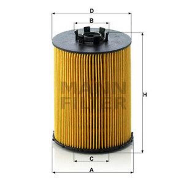 Olejový filtr MANN-FILTER HU 823 x