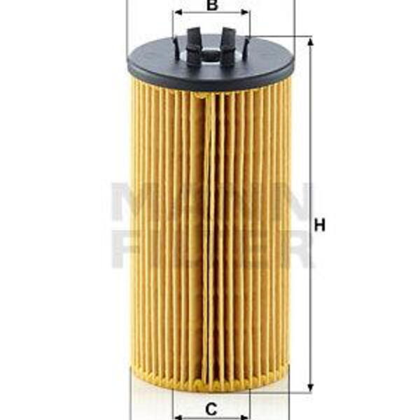 Olejový filtr MANN-FILTER HU 835/1 z