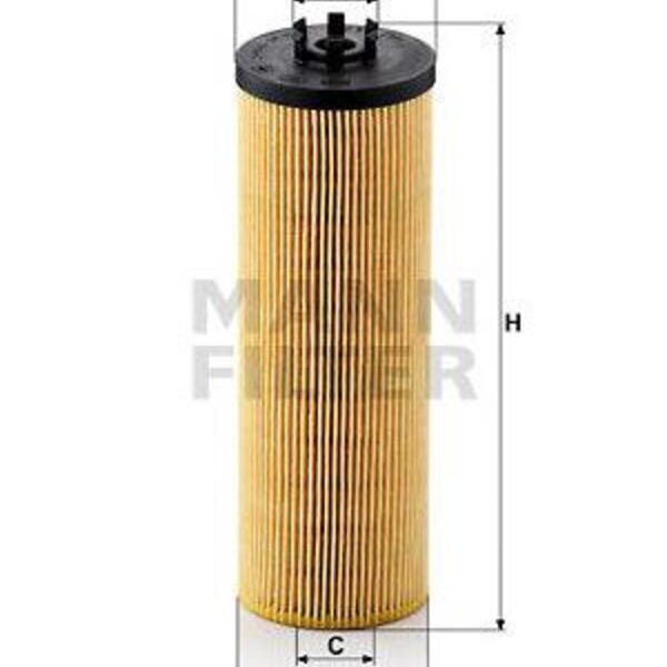 Olejový filtr MANN-FILTER HU 842 x