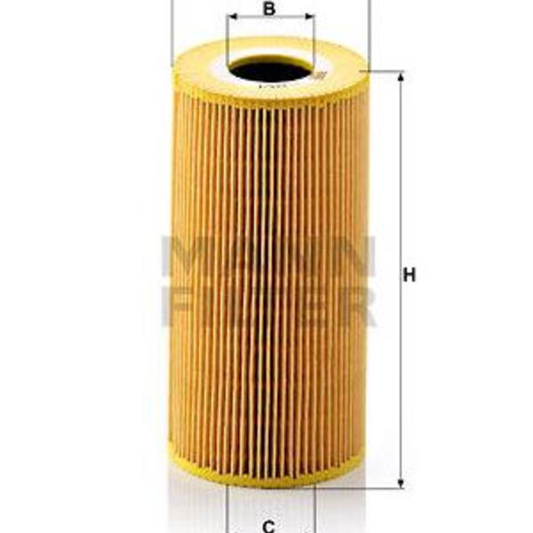 Olejový filtr MANN-FILTER HU 848/1 x