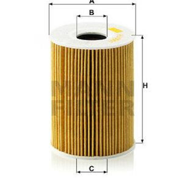 Olejový filtr MANN-FILTER HU 9001 x