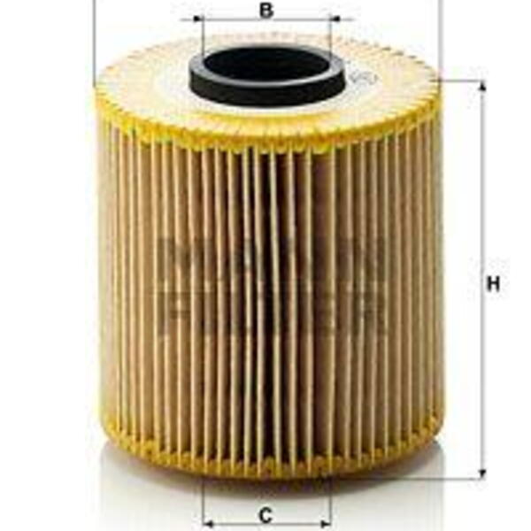 Olejový filtr MANN-FILTER HU 921 x