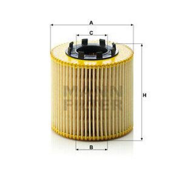 Olejový filtr MANN-FILTER HU 923 x