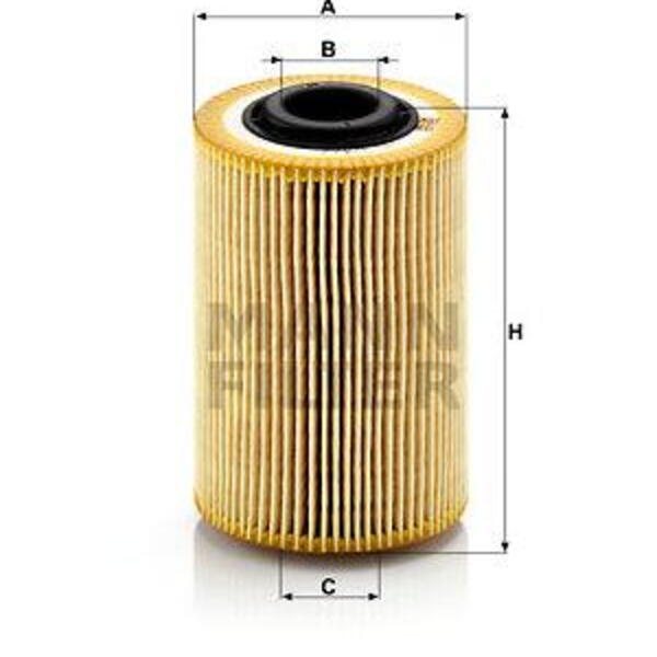 Olejový filtr MANN-FILTER HU 924/2 x