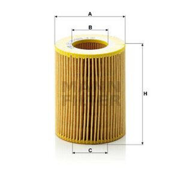 Olejový filtr MANN-FILTER HU 925/4 x