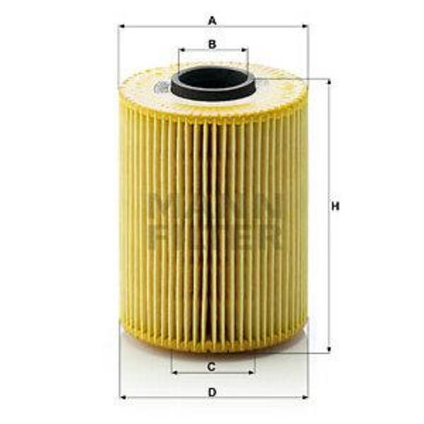 Olejový filtr MANN-FILTER HU 926/4 x