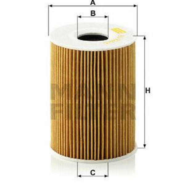 Olejový filtr MANN-FILTER HU 926/5 z