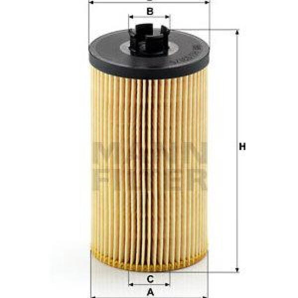 Olejový filtr MANN-FILTER HU 931/5 x