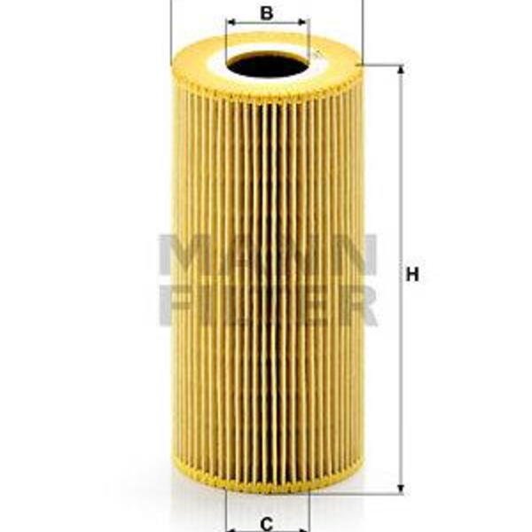 Olejový filtr MANN-FILTER HU 951 x