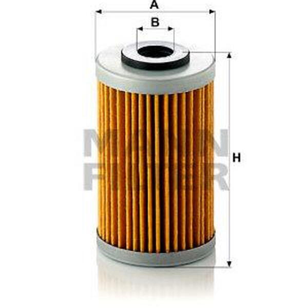 Olejový filtr MANN-FILTER MH 5001