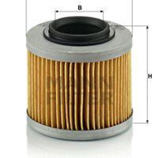 Olejový filtr MANN-FILTER MH 65/1
