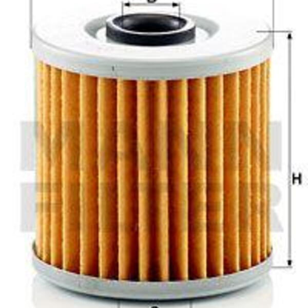 Olejový filtr MANN-FILTER MH 66