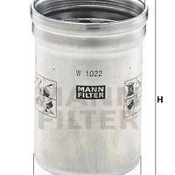 Olejový filtr MANN-FILTER W 1022