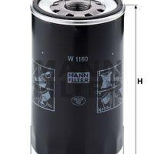 Olejový filtr MANN-FILTER W 1160
