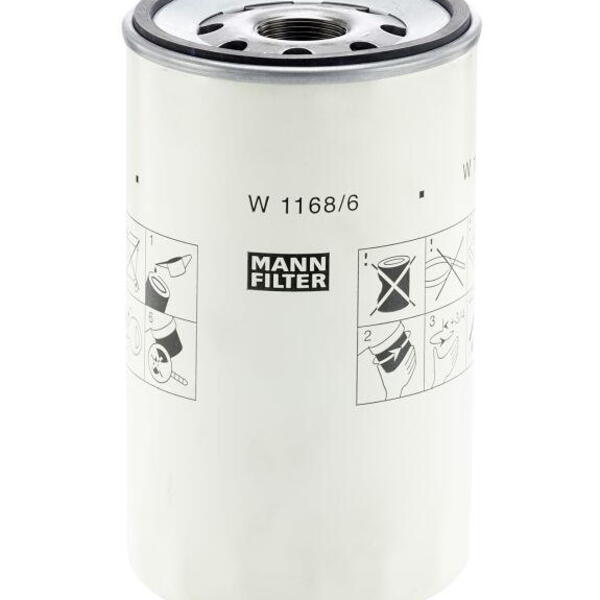 Olejový filtr MANN-FILTER W 1168/6