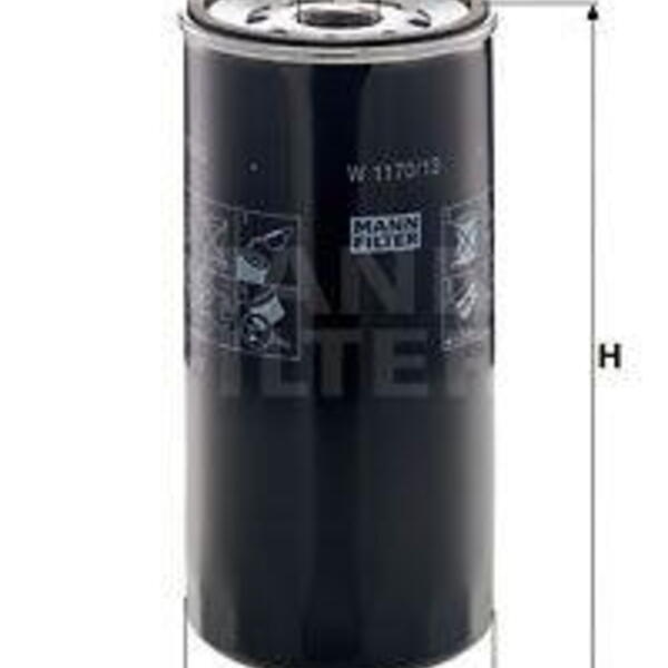 Olejový filtr MANN-FILTER W 1170/13